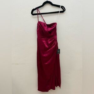 Lulu's Rich Burgundy Dress